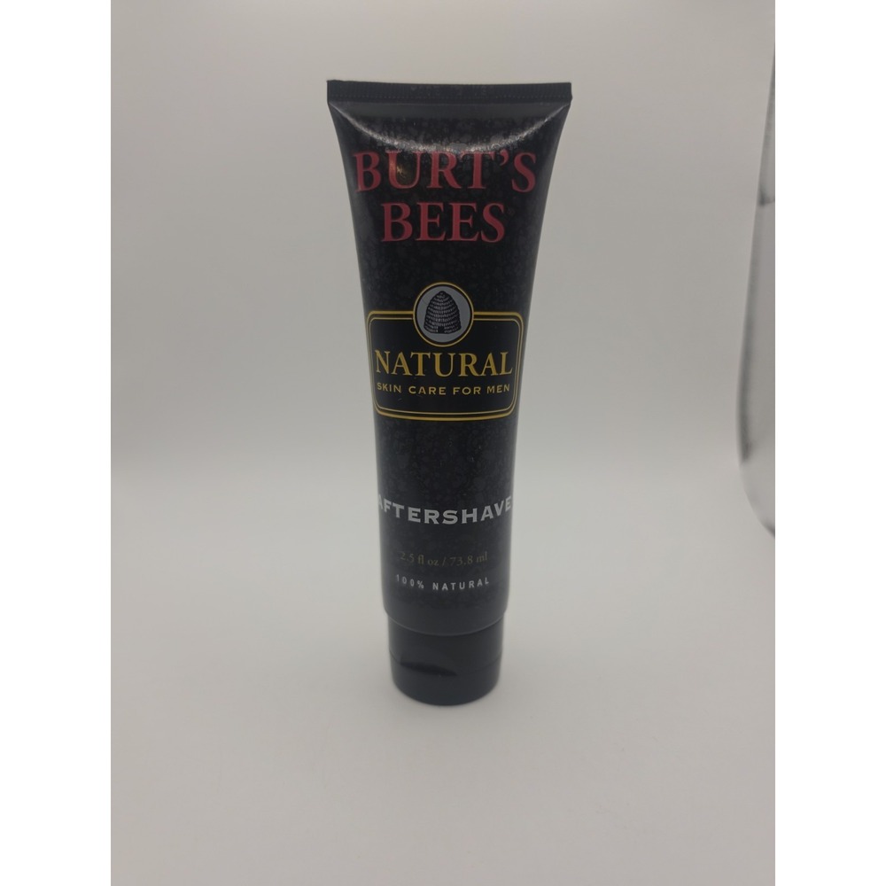 Burt's Bees Natural Skin Care for Men Aftershave  2.5 fl oz NEW Sealed